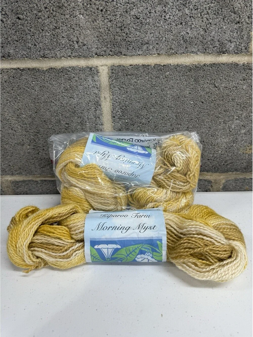 Kiparoo Farm Morning Myst Multicolor 3 Skein Lot